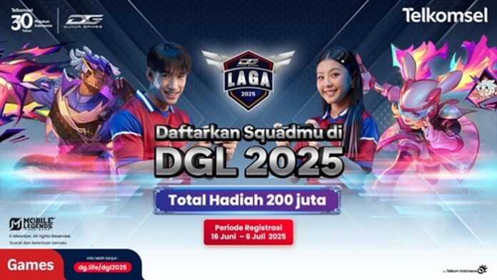Dunia Games Laga 2025 kembali hadir dengan total hadiah Rp 260 juta