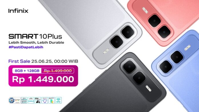 harga infinix smart 10 yang baru rilis di indonesia