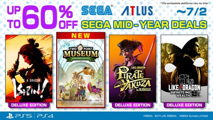 Sega Mid Year Deals tengah berlangsung di PlayStation Store