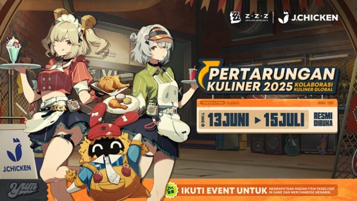 kolaborasi zenless zone zero dengan j. chicken