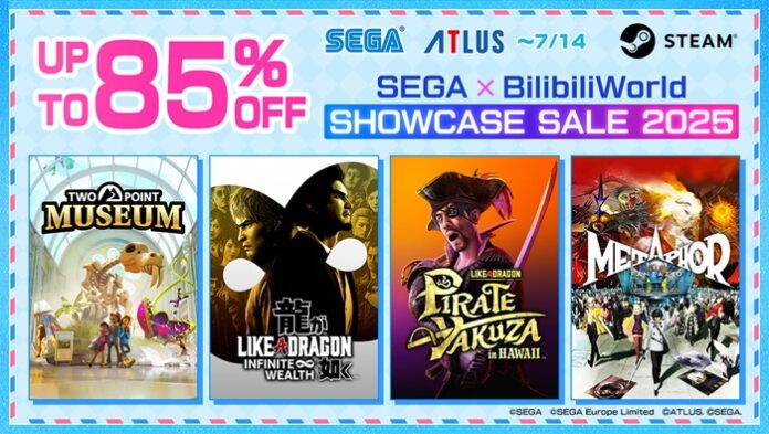 promo SEGA x BilibiliWorld SHOWCASE SALE 2025