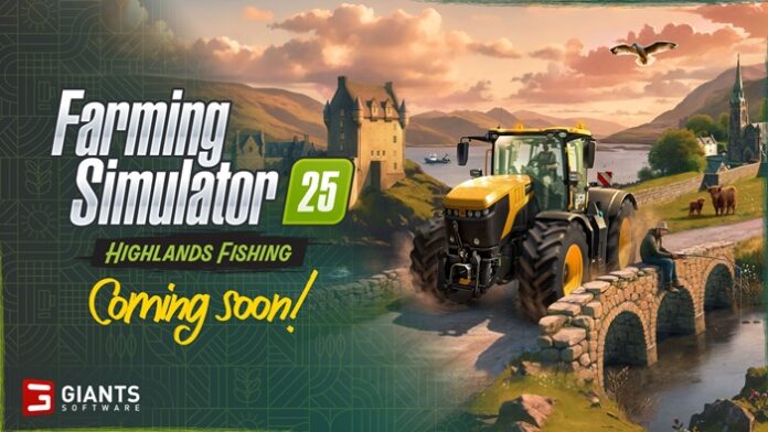ekspansi farming simulator 25 berjudul highlands fishing