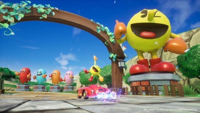 Sonic Racing CrossWorlds x pac-man