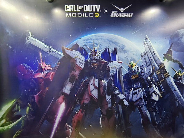 call of duty mobile x gundam