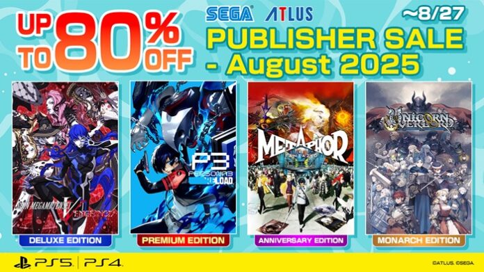 sega publisher sale ps store