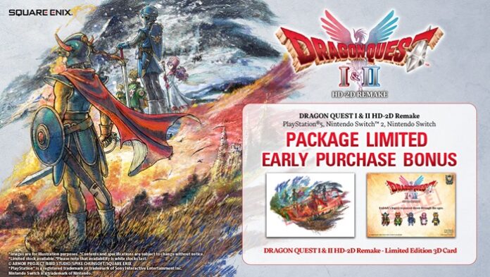 Edisi Dragon Quest I & II HD-2D Remake Diungkap