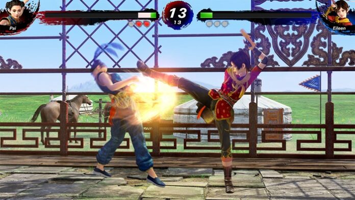 Virtua Fighter 5 R.E.V.O. World Stage pai vs eileen