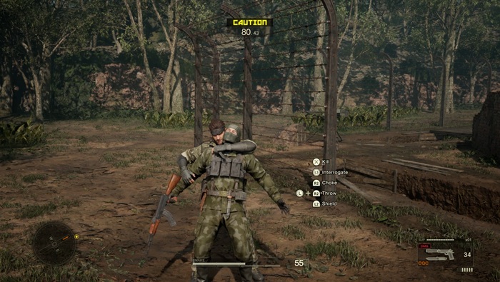 review metal gear solid delta snake eater hutan interogasi