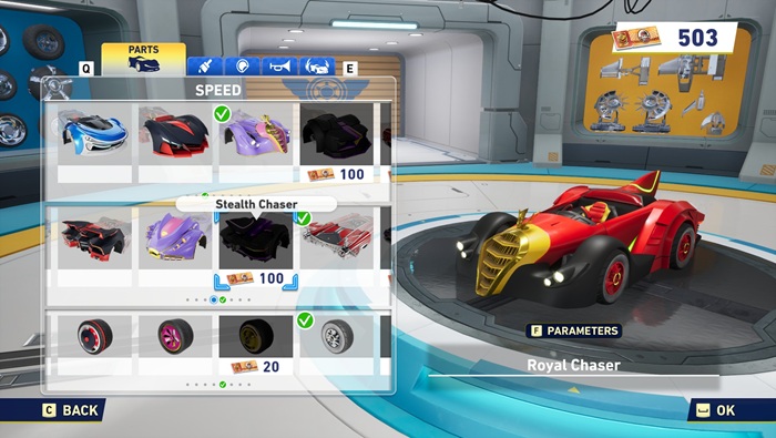 review sonic racing crossworlds kustomisasi 1