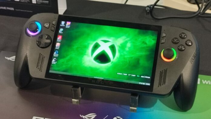 ASUS ROG Xbox Ally warna hitam