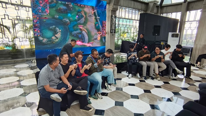 Media match di acara realme x moonton m7 official gaming phone
