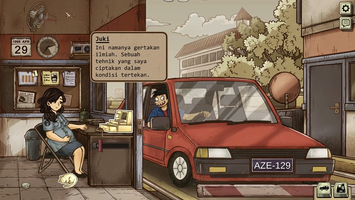 Review 1998 The Toll Keeper Story cameo si Juki