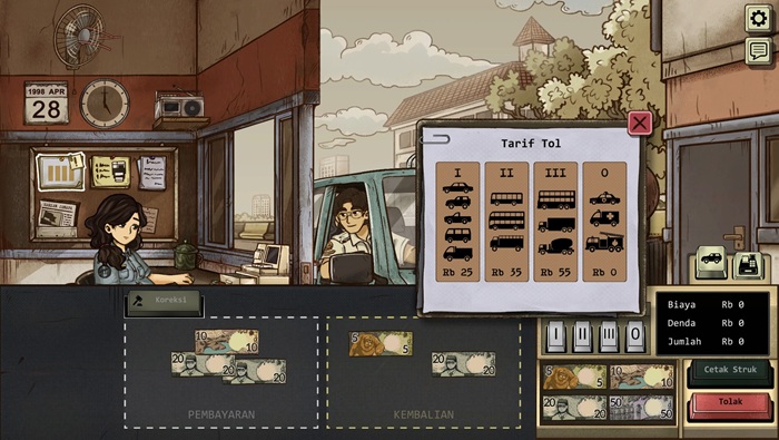 Review 1998 The Toll Keeper Story tugas sehari-hari dewi