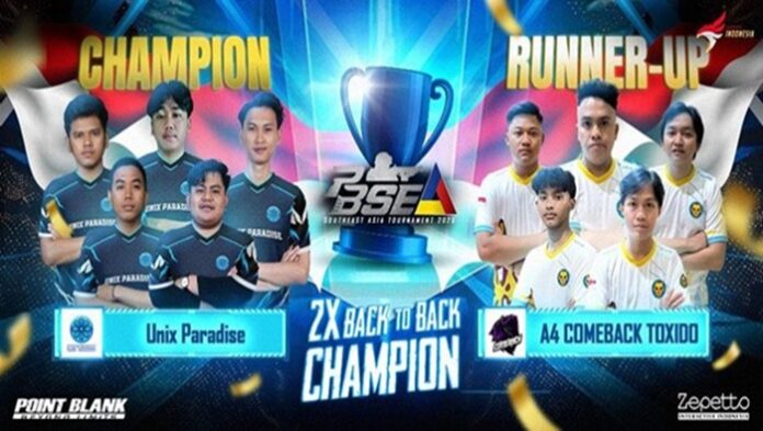 Unix Paradise Berhasil Pertahankan Gelar Juara di PBSEA 2025