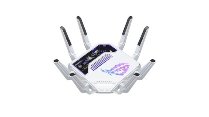 ASUS Rapture GT-BE19000AI, Router Gaming Bertenaga AI