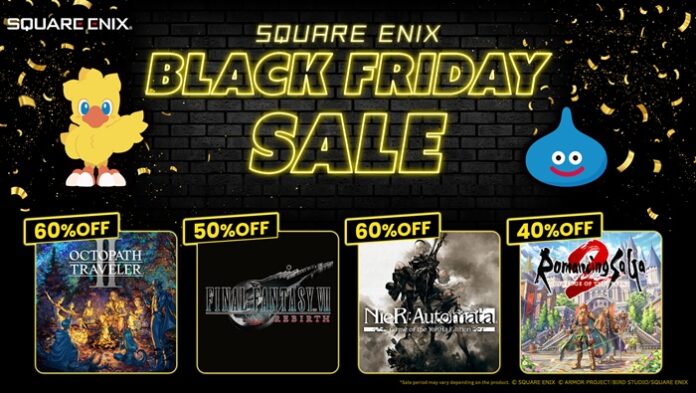 Promo Black Friday Square Enix di Steam dan PlayStation Store