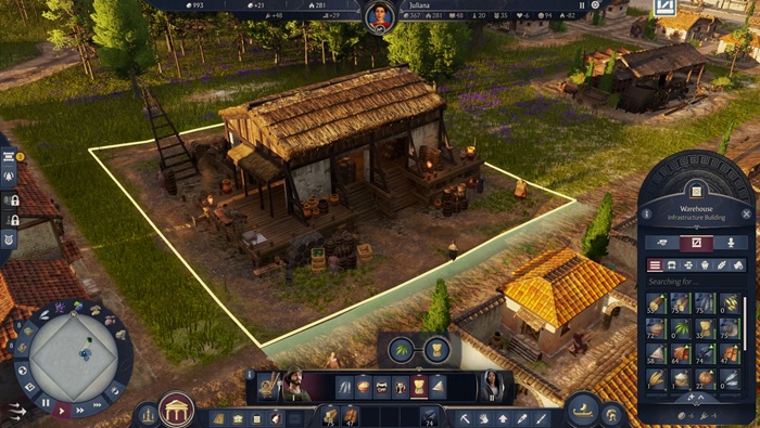 review Anno 117 Pax Romana storage