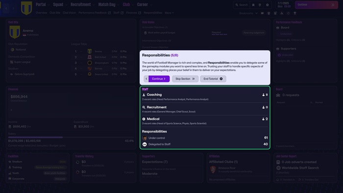 review football manager 26 pc UI