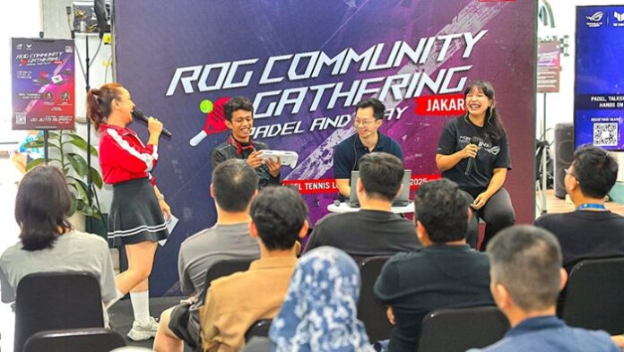 ASUS Gelar ROG Community Gathering Sambil Main Padel