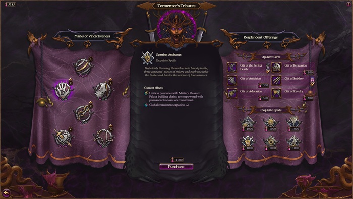 Review DLC Total War Warhammer III Tides of Torment mekanisme slaanesh