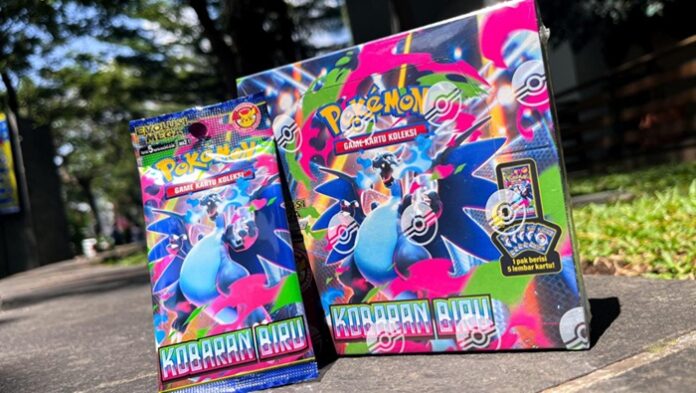 Seri Terbaru Pokemon TCG Kobaran Biru Hadir di Indonesia