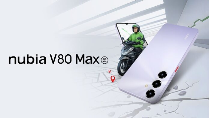Nubia V80 Max Hadir di Indonesia