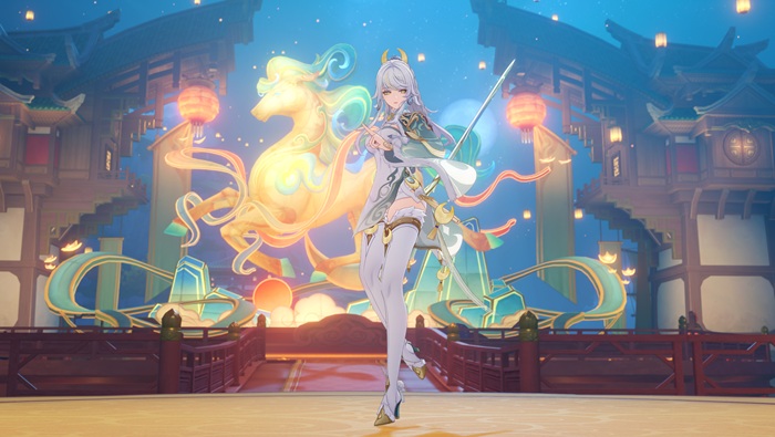 Zibai di Genshin Impact