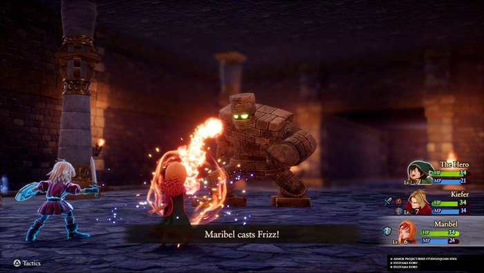 Review Dragon Quest VII Reimagined Magic Attack