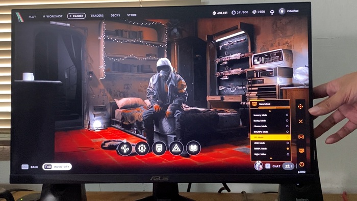 Review TUF Gaming VG259QMR5A Fitur Gaming