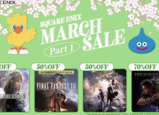 SQUARE ENIX MARCH SALE Part 1 Segera Dimulai, Diskon Hingga 70% di PlayStation Store!