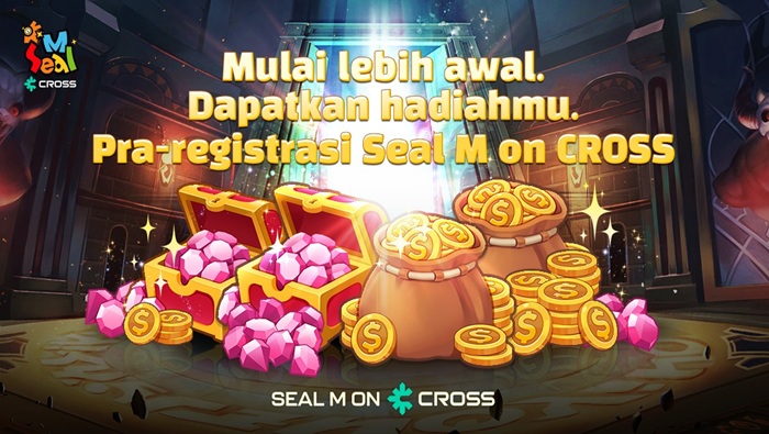 Seal M on Cross Bonus Pra-Registrasi