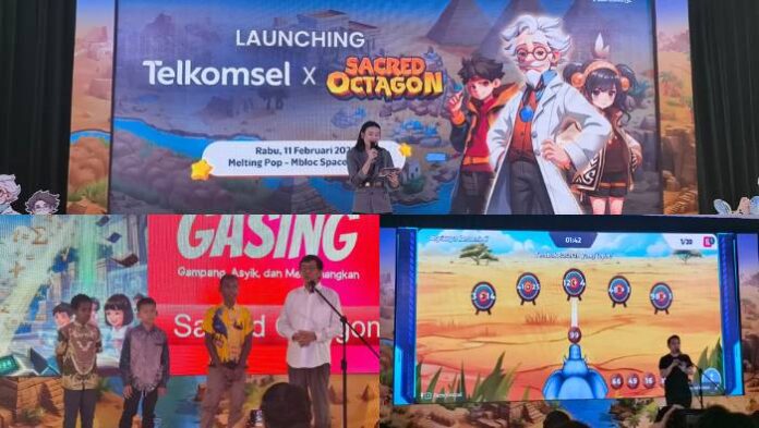 Telkomsel dan INA AI Perkenalkan Game Sacred Octagon
