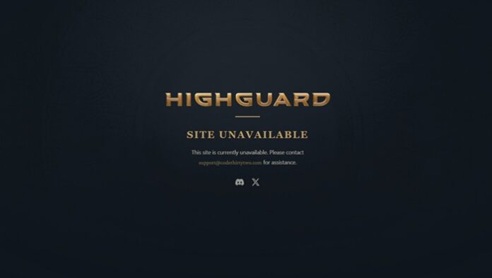 Website Tidak Bisa Diakses, Developer Highguard Akhirnya Buka Suara