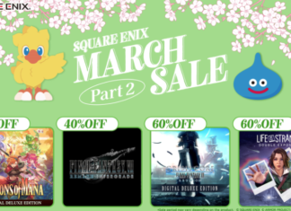 Square Enix Gelar “March Sale Part 2”, Diskon Hingga 60%