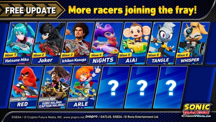 Sega Umumkan Karakter Tamu Baru di Sonic Racing: CrossWorlds