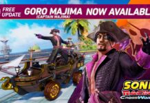 Captain Majima Datang ke Sonic Racing CrossWorlds Captain Majima Datang ke Sonic Racing CrossWorlds