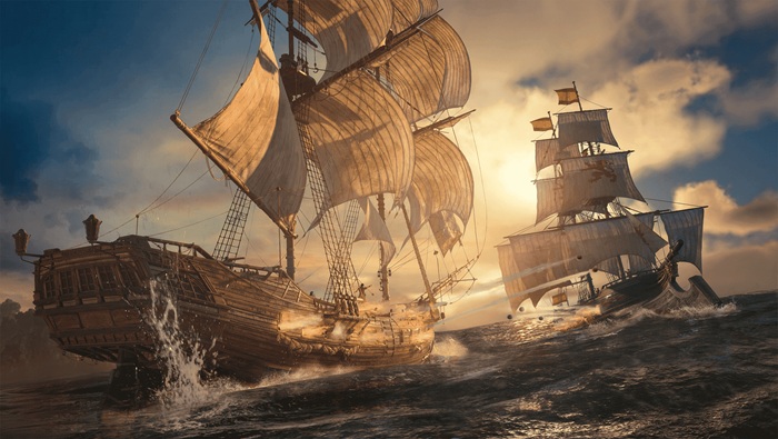 Detail Assassin's Creed Black Flag Resynced Perang Kapal