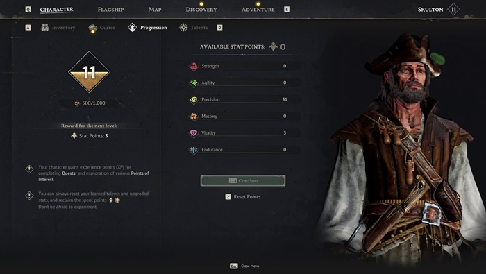 Review Windrose atribut karakter