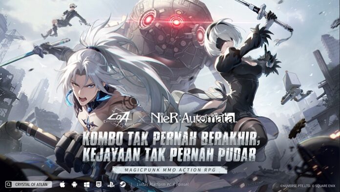 Detail Kolaborasi Crystal of Atlan x NieR Automata Untuk Rayakan 1st Anniversary