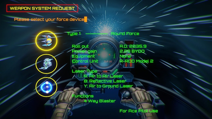 Review R-Type Dimensions III force device