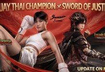 Sword of Justice Kolaborasi dengan Juara Dunia Muay Thai Phetjeeja untuk Rayakan Anniversary Setengah Tahun
