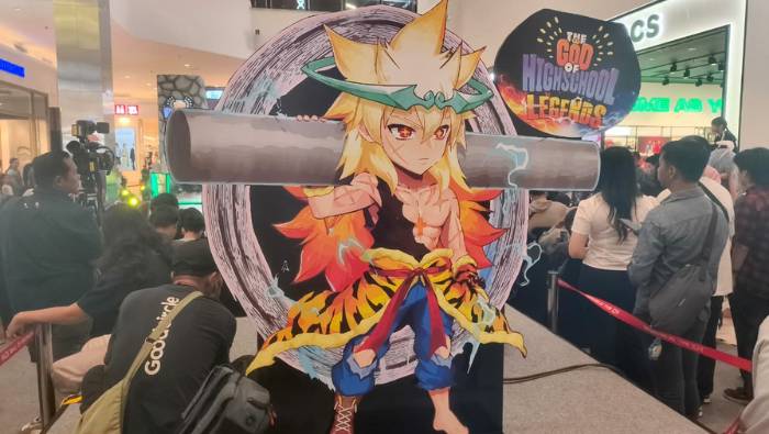 venue launching The God of Highschool Legends
