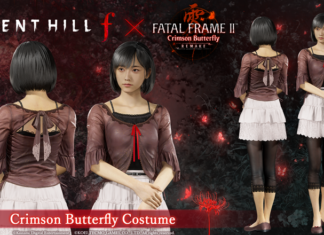 SILENT HILL f x FATAL FRAME II: Crimson Butterfly REMAKE Resmi Berkolaborasi, Hadirkan Kostum Mio Amakura Gratis!