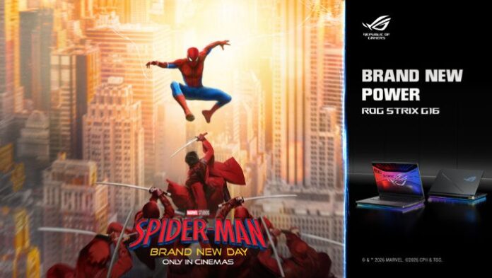 ASUS ROG X Spider-Man Brand New Day Hadirkan Dua Laptop Gaming Kencang