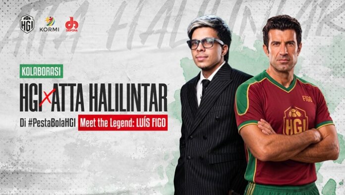 Atta Halilintar dan HGI Hadirkan Luís Figo di Pesta Bola 2026