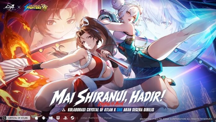 Mai Shiranui Datang ke Crystal of Atlan