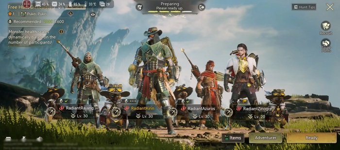 Monster Hunter Outlanders grup