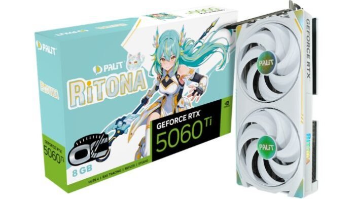 RiTONA Jadi Duta Global PALIT, Hadir dalam Bentuk Kartu Grafis RTX 5060 Ti