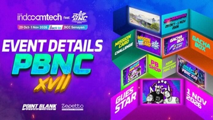 PBNC XVII di JICC Senayan, Point Blank Siapkan Beragam Aktivitas