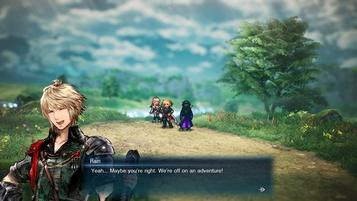 Review Final Fantasy Resonance rain